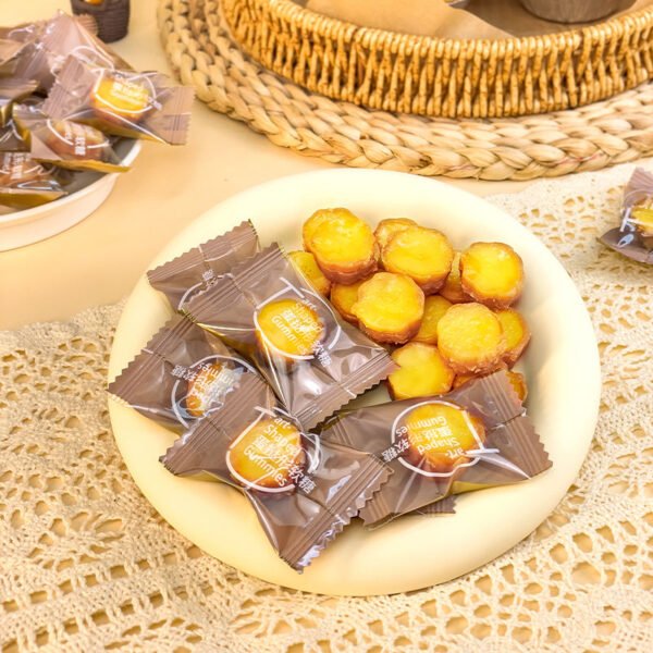 Egg Tart Gummy Candy