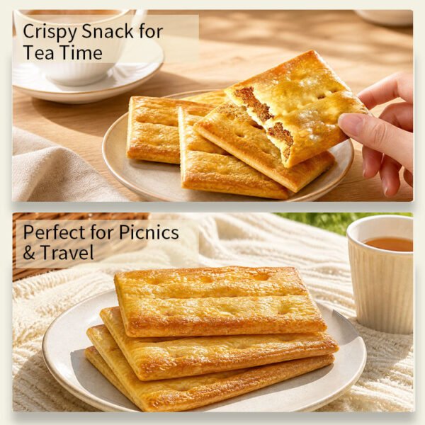 Butter Cheese Square Crackers 160g
