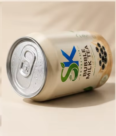 Sparkling Bubble Milk Tea Can 330ml